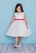 Rosebud 5136 Illusion Neckline Flower Girl Dress