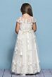 Rosebud Fashions 5137 Floral Appliques Flower Girl Dress