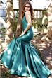 Jovani JVN60917 Crisscross Back Mermaid Formal Gown