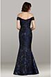 Feriani Couture 18465 Off The Shoulder Surplice Bodice Dress