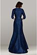 Feriani Couture 18495 Banded V-Neckline Dress