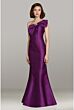 Gia Franco 12458 One Shoulder Bow Neckline Dress