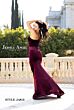 Jessica Angel 810 High Slit Asymmetrical Neckline Dress