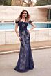 Alyce Paris 27490 Off The Shoulder Lace Dress