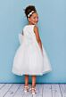 Rosebud Fashions 5144 Jewel Neck Sleeveless Flower Girl Dress