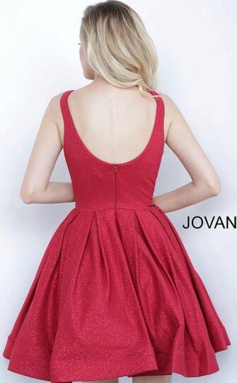 Jovani 1622 Scoop Neckline Short Dress
