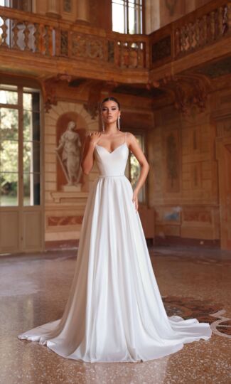 Alyce Paris 7099 Illusion Back Sweetheart Neck Wedding Dress