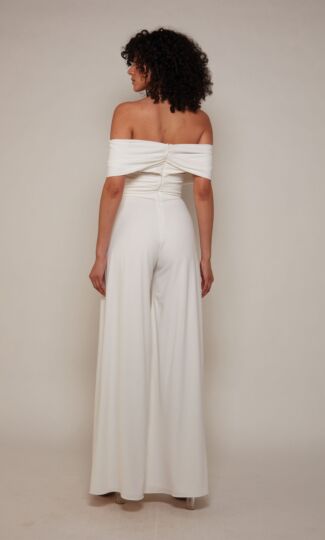 Alyce Paris 70051 Off The Shoulder Wedding Jumpsuit