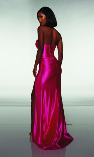 Alyce Paris 62046 Hot Pink Corset Prom Dress