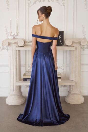 Amoris by LaDivine T821 Oriana Full Skirt Off The Shoulder Dress