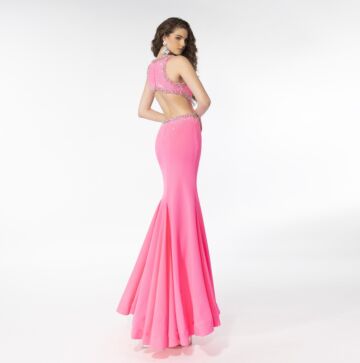 Ava Presley 39237 High Slit Cutout Dress