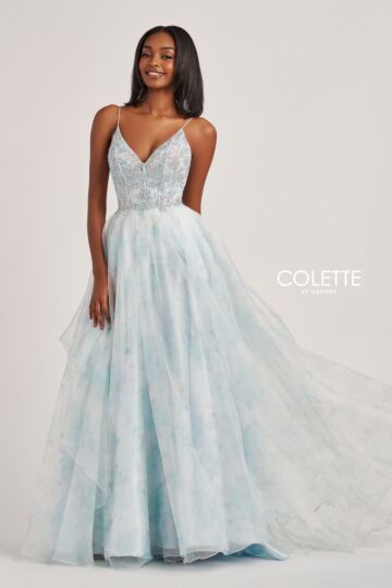 Light Blue Floral