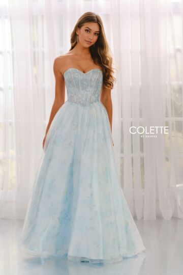 Light Blue Floral