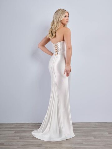 Christina Wu 48097 High Slit Sweetheart Neck Bridal Gown