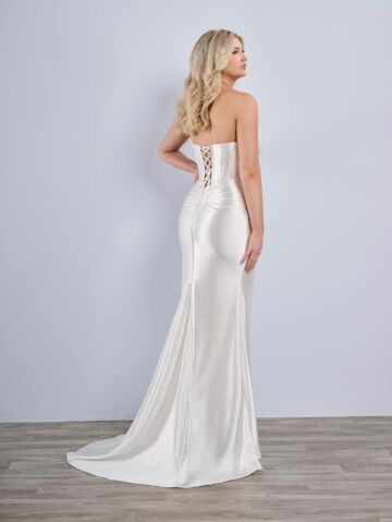 Christina Wu 48103 Knotted Skirt Cowl Neck Bridal Gown