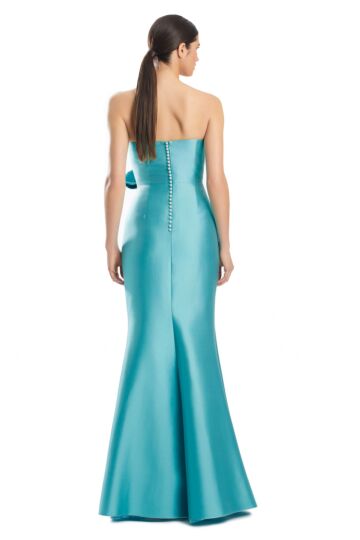 Alexander by Daymor 1952 Pleated Bow Bodice Dress