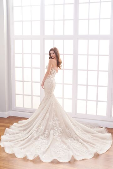 Martin Thornburg MTL12256 Elsie Strapless Sweetheart Neck Wedding Gown