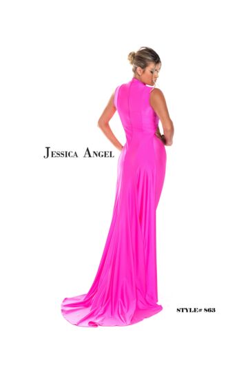 Jessica Angel 863 Long Back Two Piece Jumpsuit