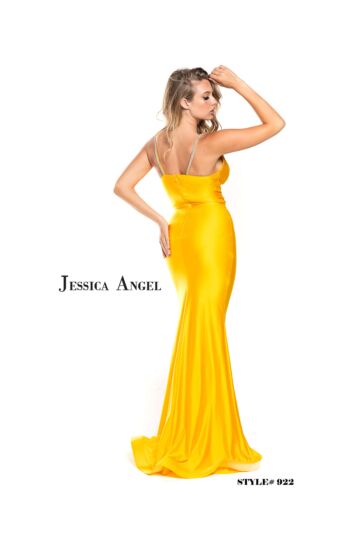 Jessica Angel 922 Buckle Belt Spaghetti Straps Dress