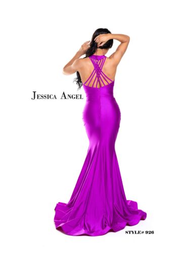 Jessica Angel 926 Strappy Back Halter Neck Dress