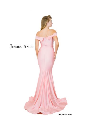 Jessica Angel 933 Off The Shoulder Fitted Dress