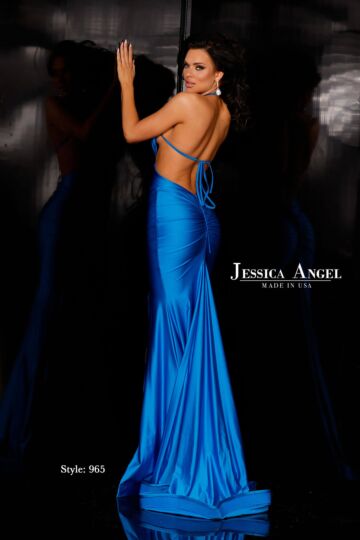 Jessica Angel 965 Side Cutout Tie Back Dress
