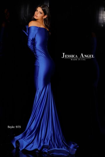 Jessica Angel 973 Glove Sleeves Off The Shoulder Dress