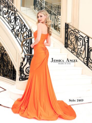 Jessica Angel 2469 Multi Cutout One Shoulder Dress