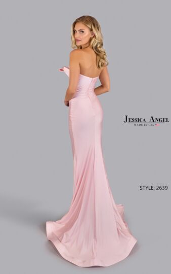 Jessica Angel 2639 Crumbcatcher Neckline Strapless Dress