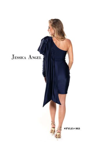 Jessica Angel 915 One Sleeve Fitted Dress