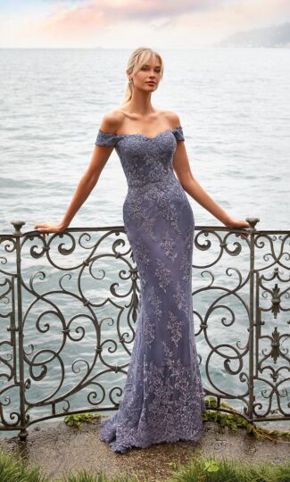 Alyce Paris 27249 Off-The-Shoulder Formal Gown
