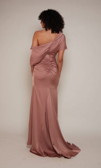 Alyce Paris 27652 High Slit One Shoulder Dress