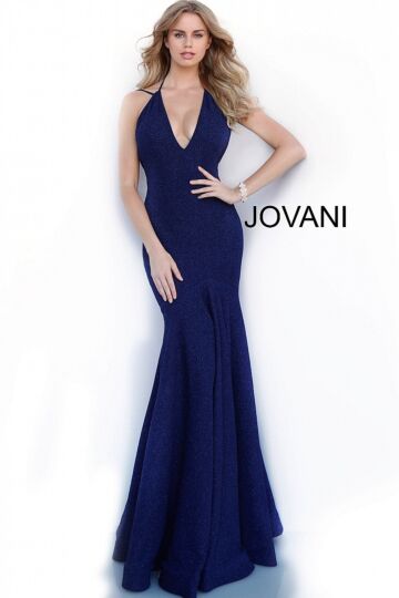 Jovani 60214 Open Back Formal Gown