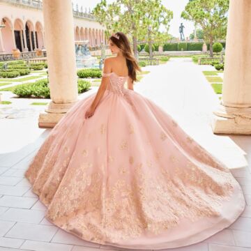Princesa by Ariana Vara PR30154 Sweetheart Neck Quinceanera Gown