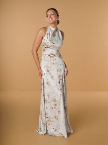 Sage Floral Breeze (Matte Charmeuse Print)