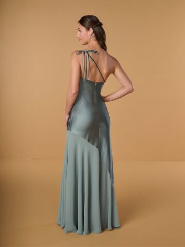 Christina Wu 22306 Matte Charmeuse One Shoulder Bridesmaid Dress