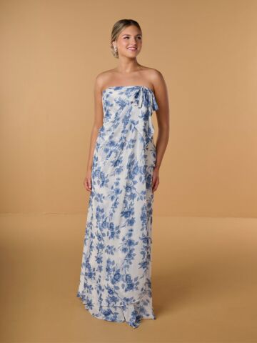 Blue Blossom (Chiffon Print)