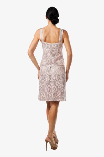 Soulmates D8066 Square Neck Three Piece Dress