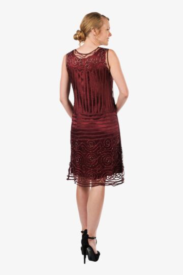 Soulmates D8152 Bell Sleeve Duster Dress