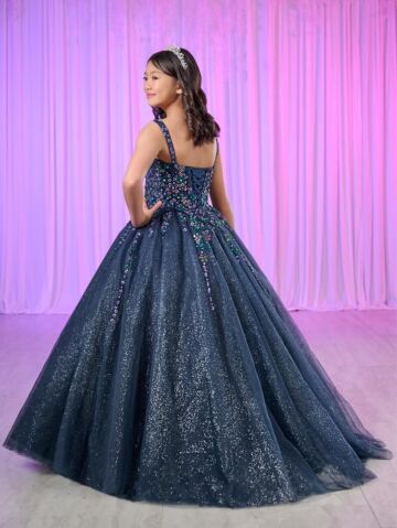 Tiffany Princess 13769 Sleeveless Beaded Top Junior Pageant Dress