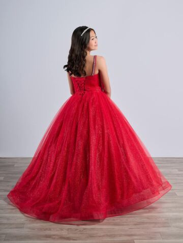 Tiffany Princess 13789 Beaded Sweetheart Neck Junior Pageant Dress