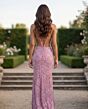 Jovani 43873 Sweep Train Embellished Dress