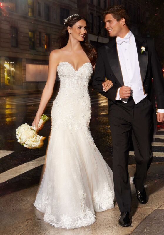 Mori Lee 1011 Sirena Strapless Sweetheart Neckline Wedding Dress