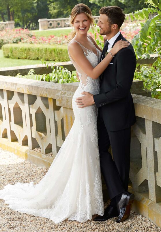 Mori Lee 2139 Sofia Scoop Back Bridal Dress