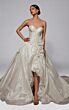 Alyce Paris 50000 Corset Bodice Drop Waist Taffeta Bridal Gown