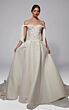 Alyce Paris 50002 A-Line Embroidered Lace Bodice Bridal Gown