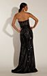 Alyce Paris 62029 Strapless Beaded High Slit Dress