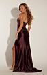 Alyce Paris 62029 Strapless Beaded High Slit Dress