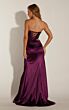 Alyce Paris 62087 Draped Skirt High Slit Cutout Dress