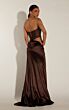 Alyce Paris 62087 Draped Skirt High Slit Cutout Dress